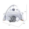 Elefant Baby-Laufstall mit Bällenbad & Krabbelmatte - Spielzeug & Geschenke für 0-3 Jahre