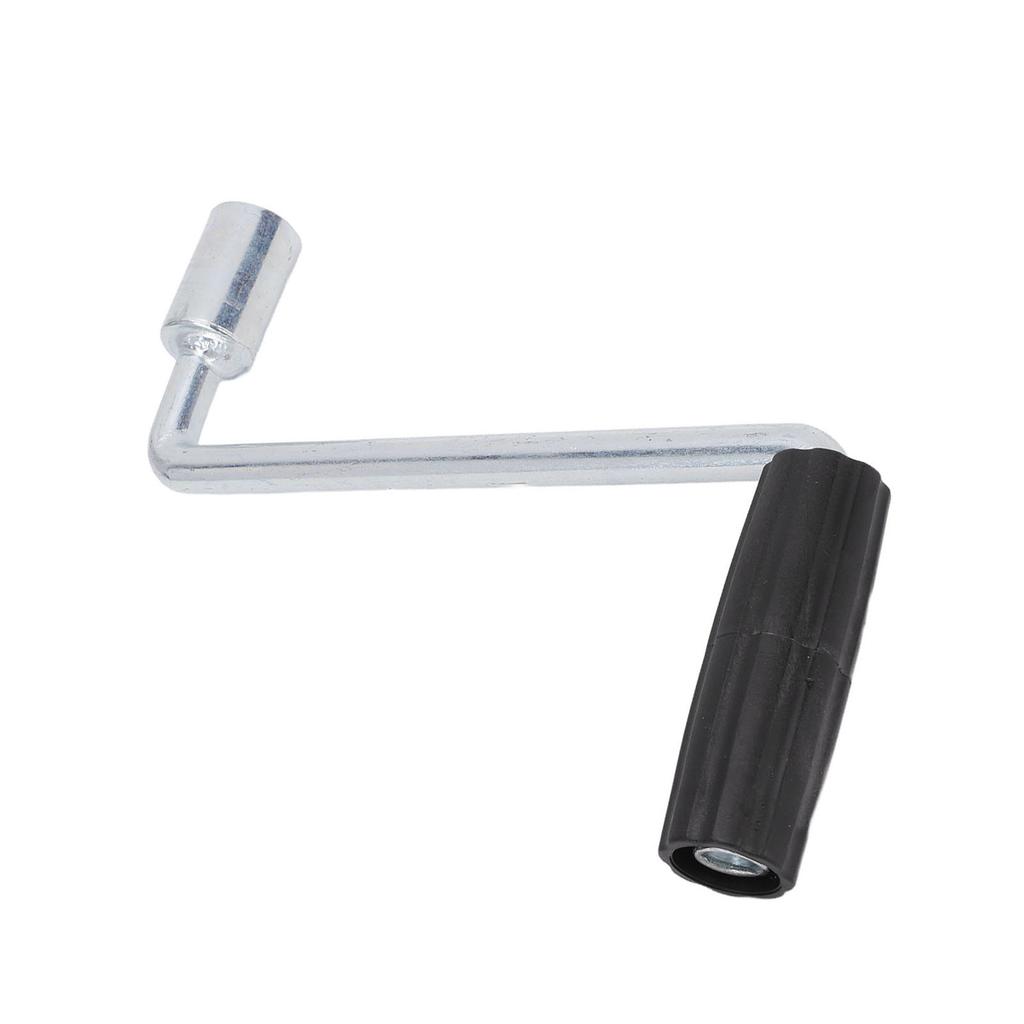 Trailer Jack Handle Replacement Comfortable Grip Galvanized for RV Trailer Manual Crank Jack