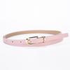 New Cross-Border Women's Multi-Color Slim Waist Belt with Alloy Buckle - Versatile and Elegant Waist Chain Accessory