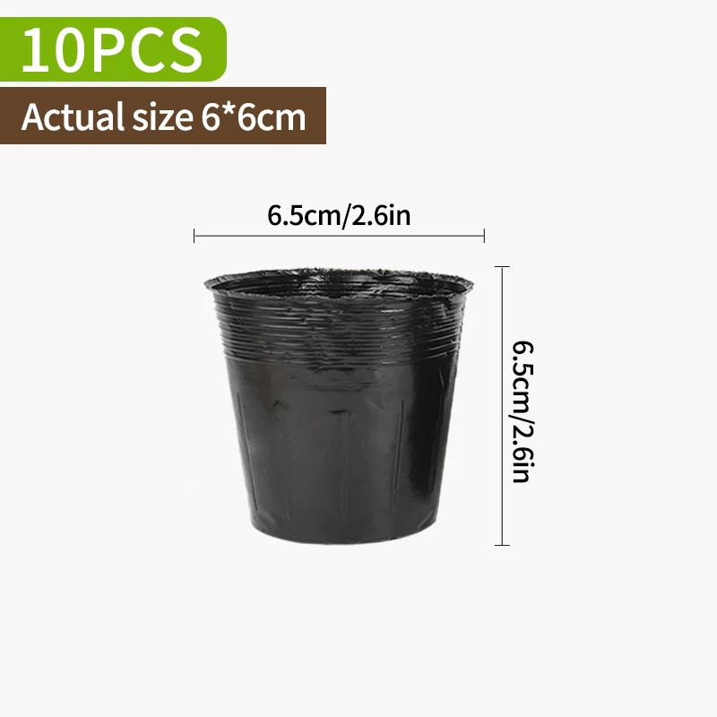 

10/20/50pcs Flower Pots Plant Seedling Pot Succulent Pots Home Garden Decoration Pots for Plants Gardening Supplies