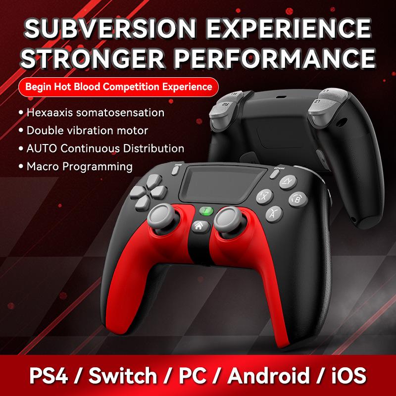 Wireless Bluetooth PS4 Game Controller for Slim/Pro with Vibration