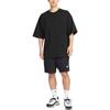 Nike Solid Color Logo Pullover Short Sleeve Crew Neck T-Shirt Men Tops Black FB9767-010