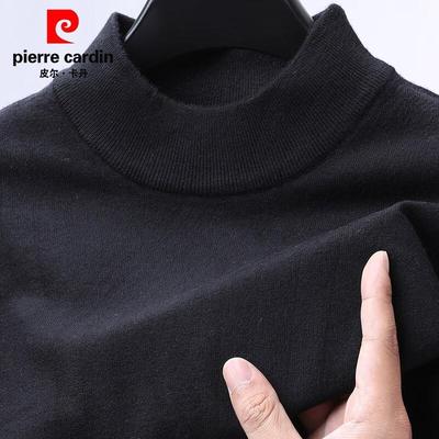 Pierre Cardin Men's Cashmere Blend Half-High Collar Sweater