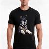 Malamute Puppy Looking To Play TShirt Summer Casual Cotton Tee Oversized Streetwear Tops Vintage Graphic Print Cotton