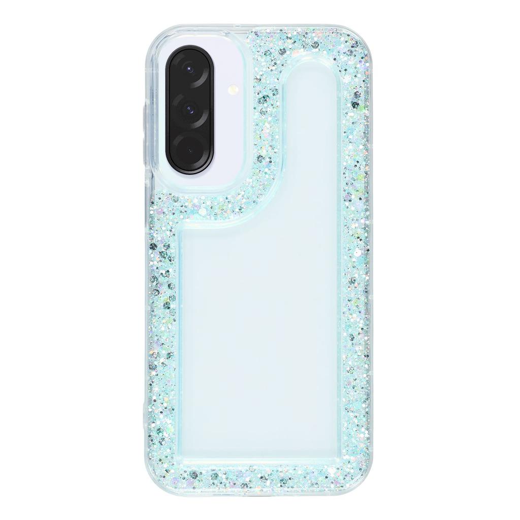 For Samsung Galaxy A36 5G Case Glitter Epoxy Soft TPU Clear Back Cover