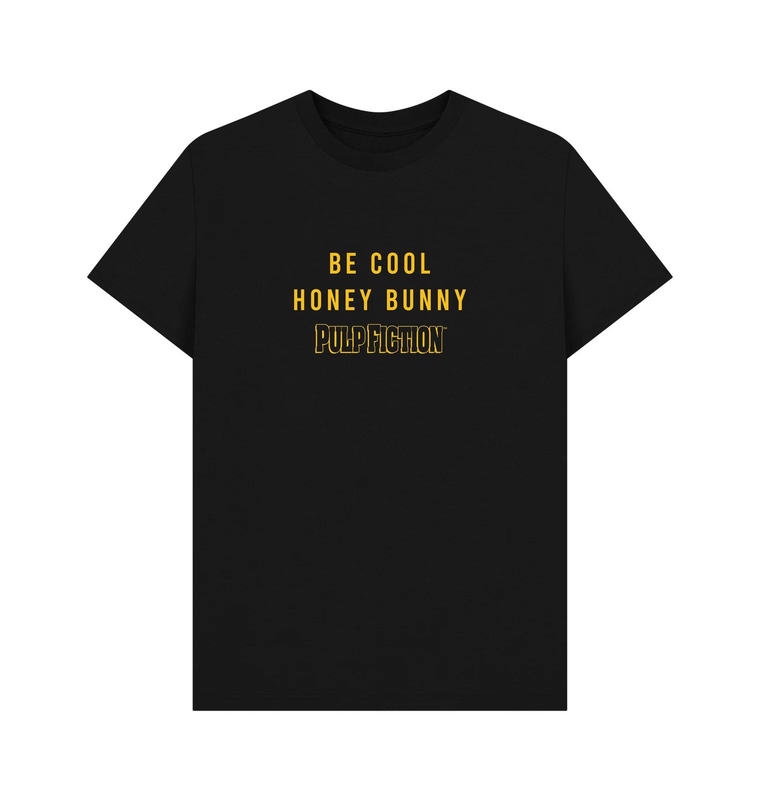 PREMIUM OFFICIAL Pulp Fiction Pulp Fiction Honey Bunny Black Unisex T-Shirt M