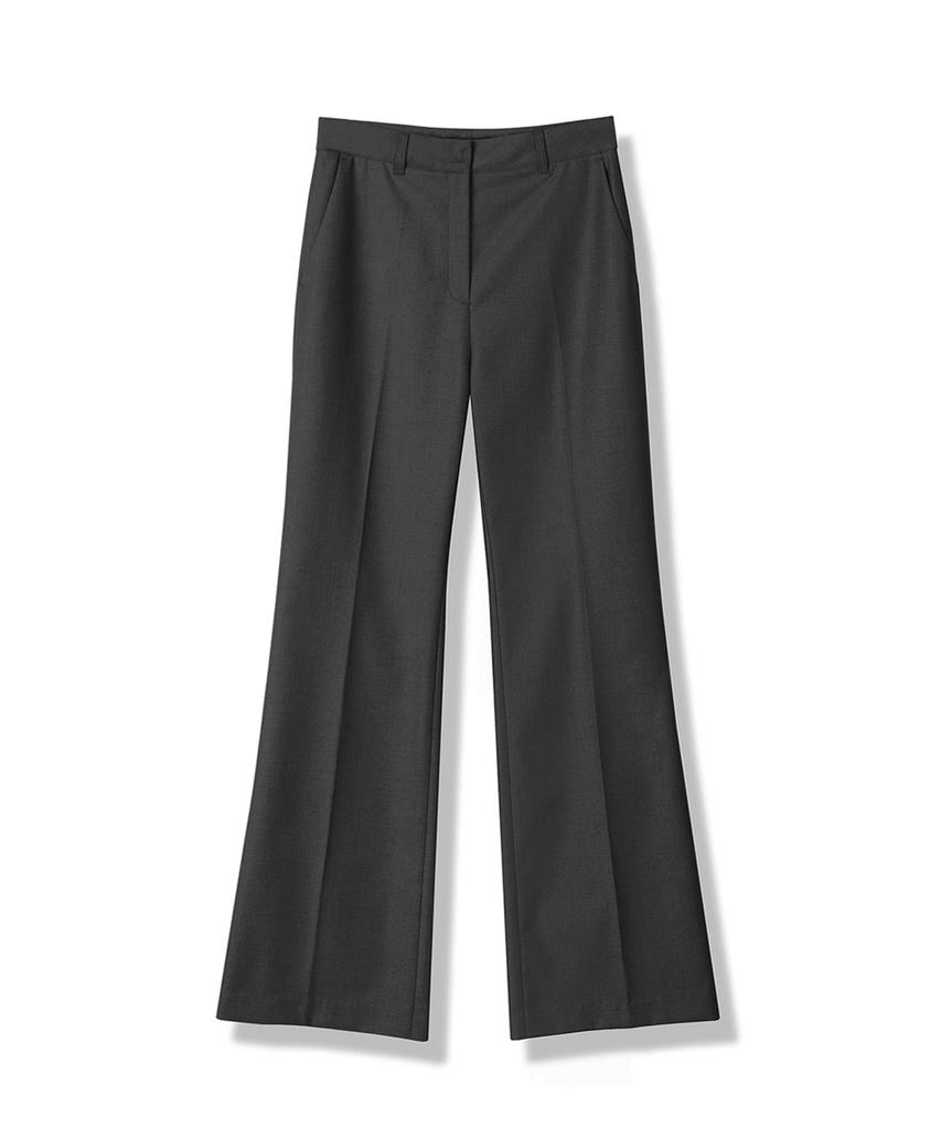 AVANDRESS Semi Bootscut Slacks 102 Gray