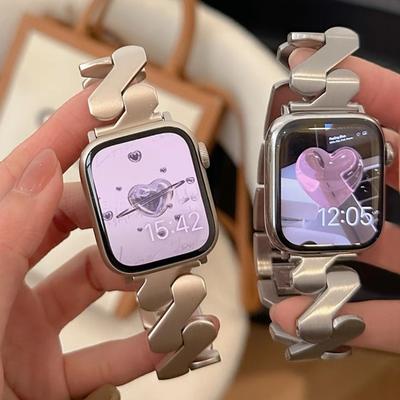 Stainless Steel Bracelet for Apple Watch Ultra 2 49mm Strap for iWatch Series 10 9 8 7 46mm 42mm 41mm 45mm 6 5 4 SE 38 40 42 44 MM Watchband