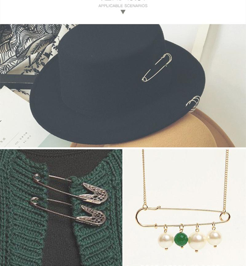 1/5 Stück 10cm Große Sicherheitsnadeln Legierungsstahl Nadeln Nähnadeln Brosche für Schmuck DIY Nähen Bekleidungszubehör
