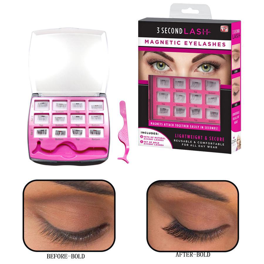 Europäische und amerikanische magnetische Segment-Falsche Wimpern - Grenzüberschreitende magnetische Lösung