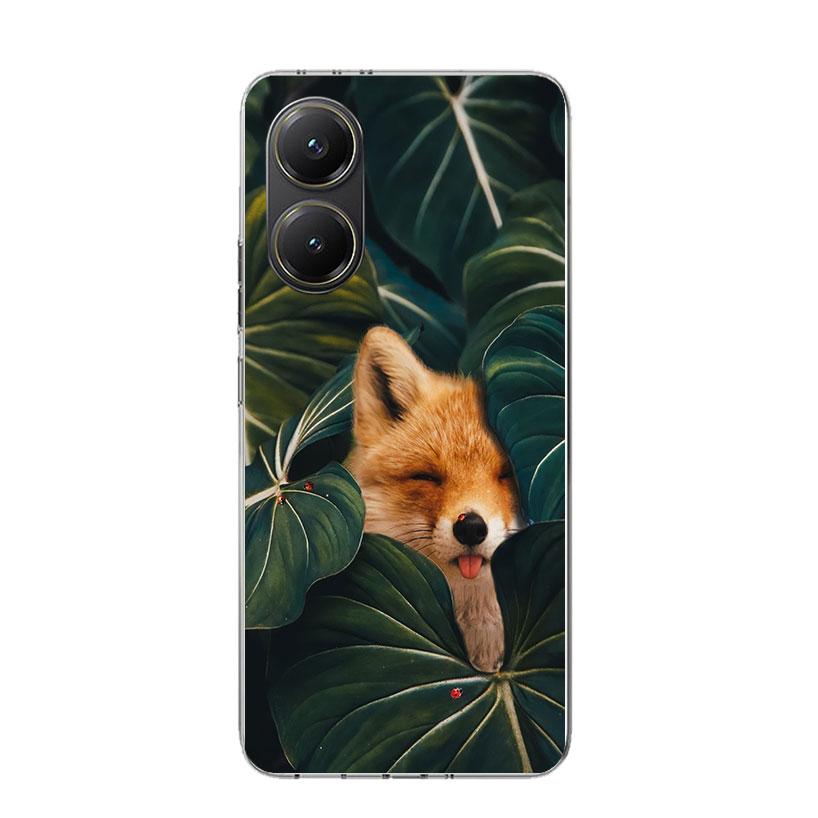 Tier Fuchs Handyhülle Für Xiaomi Poco X7 X6 X5 Pro F7 Ultra Redmi 15C 15 13 13C 12 12C 10 10A 10C 9 9A 9C 9T Hülle Poco X7 X6 X5
