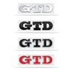 AGLNX1 3D Metal GTD Logo Rear Boot Trunk Emblem Badge Decals for VW Polo Golf 5 6 7 CC Passat Jetta MK4 MK5 MK6 Car Styling Stickers