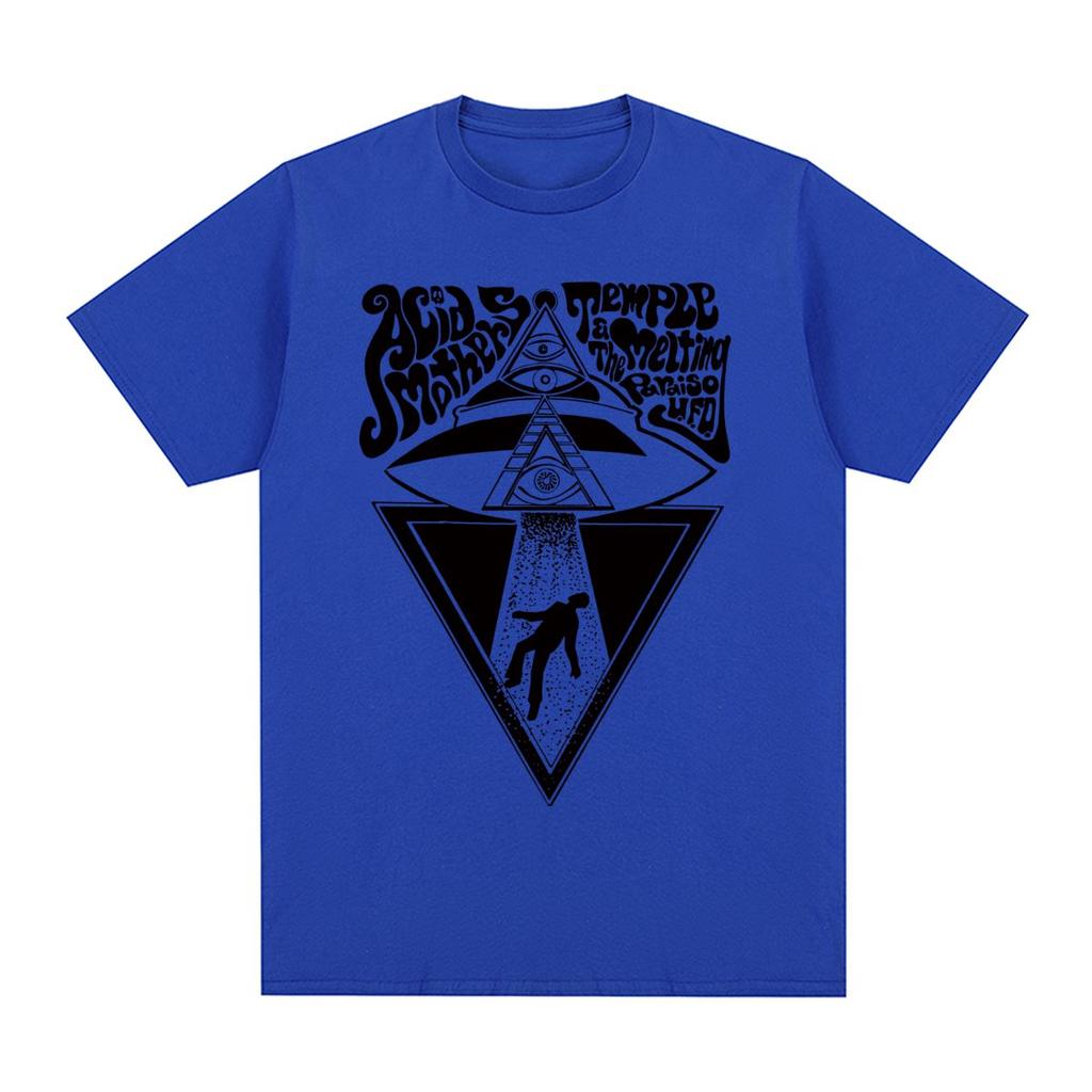 Acid Mothers Temple Vintage T-shirt BOREDOMS Japanoise U.F.O. Bomull Herr T-shirt Ny T-shirt Damtoppar