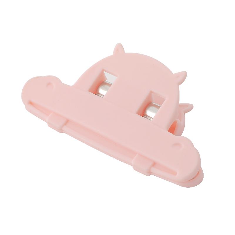 3 Pcs Portable Plastic Food Seal Clip Kitchen Snack Bag Milk Powder Moisture Proof Fresh Keeping Bag Clip For Home And Travel Use