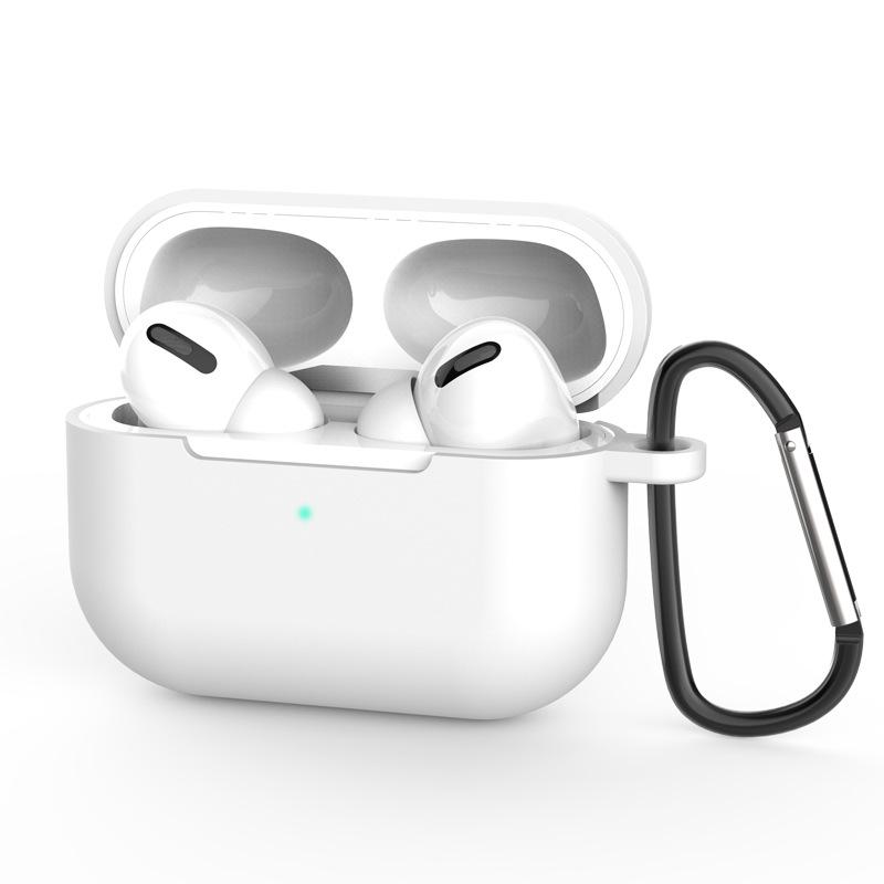 AirPods Pro Silicone Protective Cover for AirPods Protective Cover Silicone Cover with Buckle