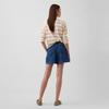 GAP Women's 2026 Spring Cotton Lyocell Blend Large Pocket Denim Shorts