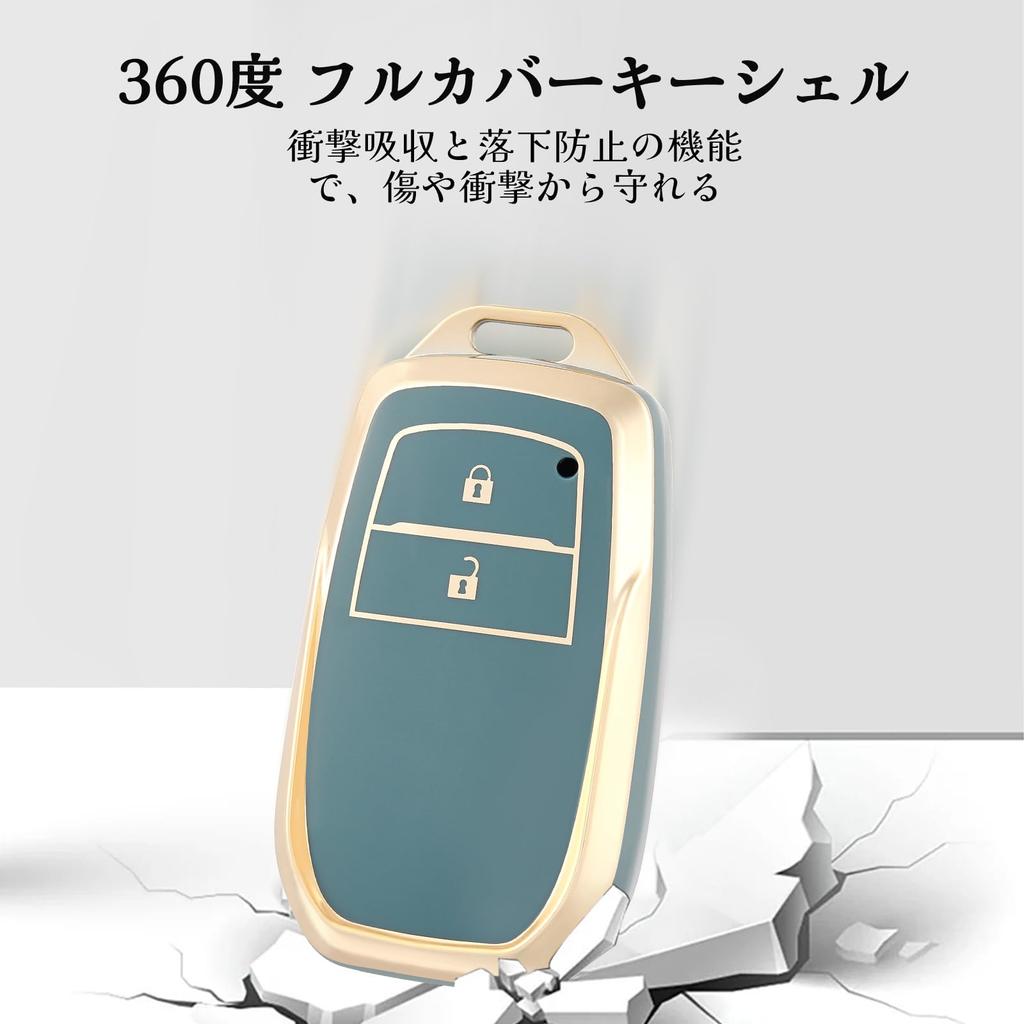 OFF WE GO Key Shell, TPU Car Key Cover, Key Case, Compatible with New