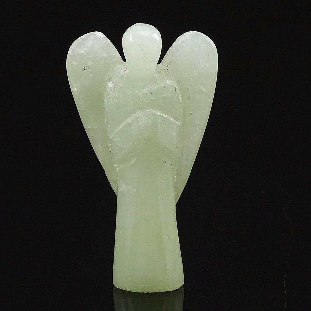 Harmonize Reiki Healing Crystal Angel Spiritual Gift Psychic Lapis Lazuli Stone Carved