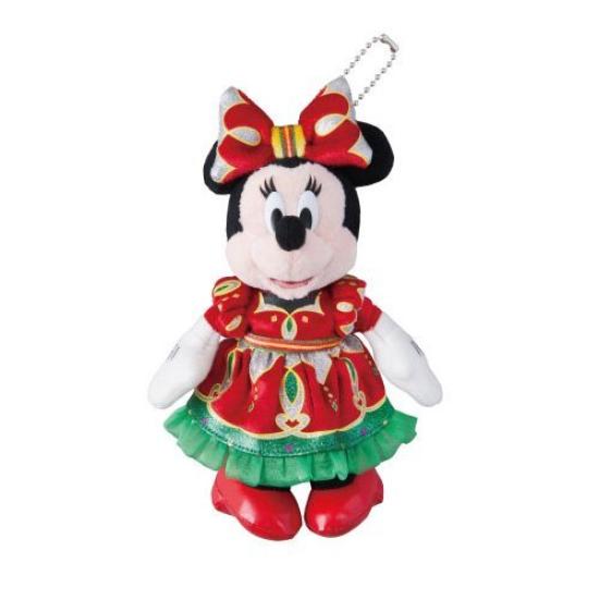 

Значок Минни Маус Мягкий Disney Рождество 2014 Диснейленд [Tokyo Limited]