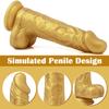 Silica Gel realistická simulace Velké dildo s popruhem Sexuální hračka pro penis Žena vaginální anální masturbátor péro s přísavkou pro ženy lesbické