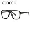 Luxury Designer Reading Glasses Women Retro Double Bridge Square Eyewear Eye Protection Computer Glasses Fashion