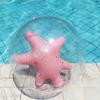 Mermaid Unicorn Inflatable Beach Ball - Kids' Water Play Toy & Photography Prop