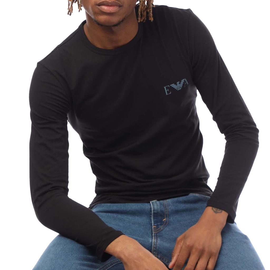Emporio Armani Mens Slim Long-Sleeved T-Shirt