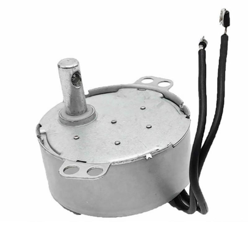 Motore Sincrono Silenzioso da 4W Motore Sincrono in Alluminio Motore a Ingranaggi a Basso Rumore per Caminetti Elettrici e Display Rotanti
