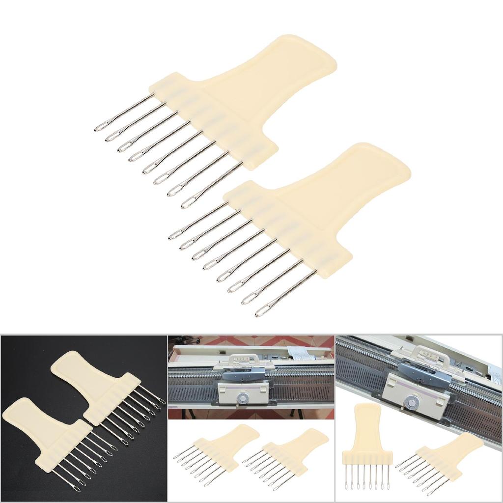 2Pcs Knitting Machine Transfer Comb 8 Needles for Brother KH260 KH230 KH270 SK151 SK155