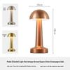Retro Metal Barbell Desk Lamp - Touch-Control, Dimmable, Three-Color Light for Creative Spaces