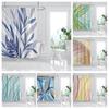 Wasserdichter Stoff Duschvorhang Badezimmervorhang Zubehör 180x200 Badvorhang für Dusche 240*200 nordisch Boho Dekor 240x200