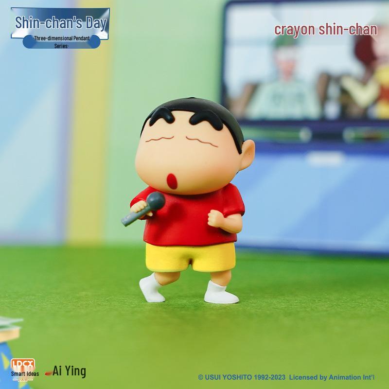 Crayon Shin-chan 2025 Keychain: Cute Cartoon Pendant for Boys & Girls
