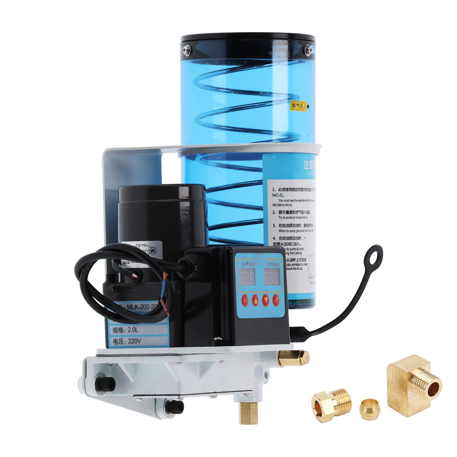 

Електричний масляний насос Автоматичний паливний мастильний механічний змащувальний пристрій Ємність 2 л AC 220 В