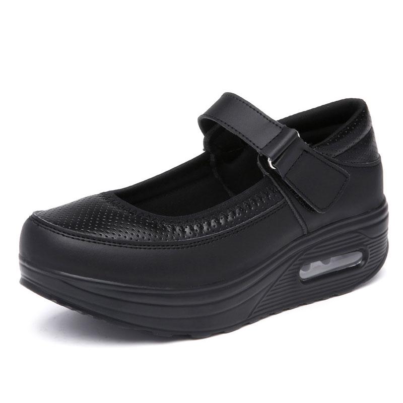 

Big Size Flat Platform Shoes Woman Spring Summer Ladies Height Increasing Shoes Women Casual Platform Sneakers 35-42 WSH3298 42EU/CN43