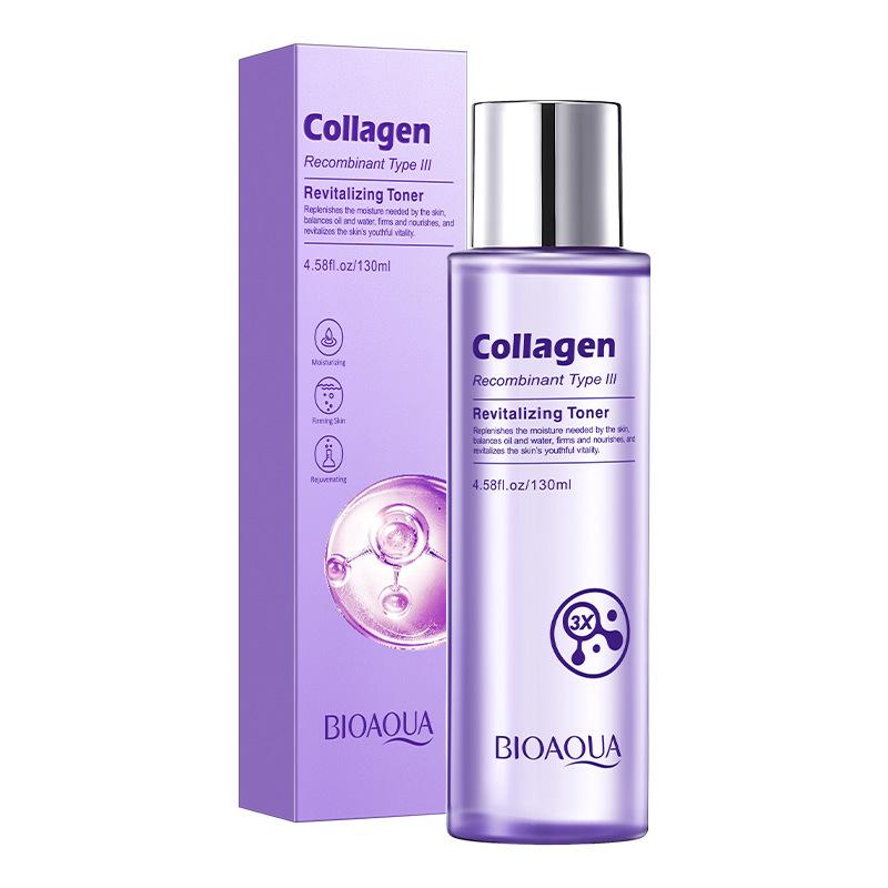 Recombinant Type III Collagen Toner 130ml Moisturizing and Moisturizing Lotion Skin Care Products Toner 130ml