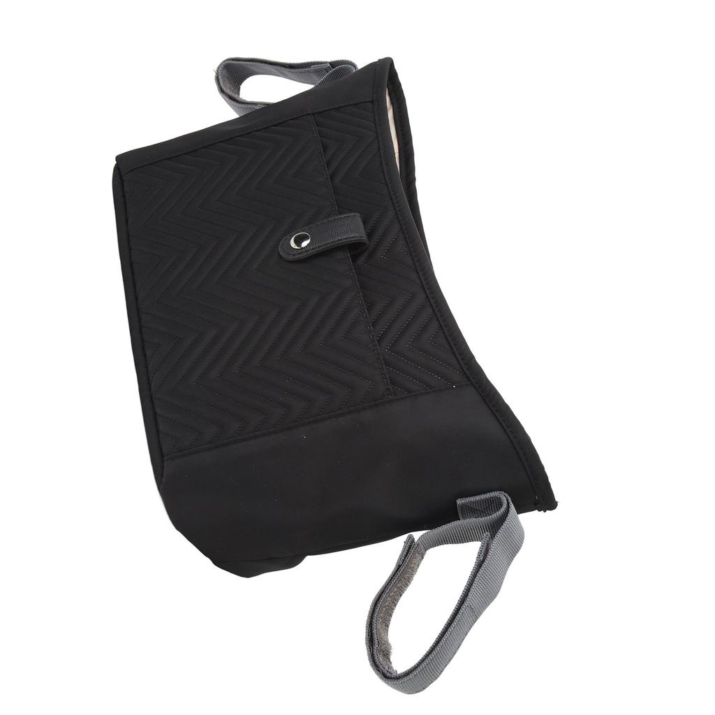 Baby Stroller Bag Large Capacity Multi Pockets Waterproof Nylon Universal Stroller Bag for Outdoors Black