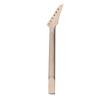 Generic Reverse Hand Electric Guitar Neck 24 Frets 25.5 Inches Maple Rosewood Fretboard Lock Nut Unfinished Replacement Part