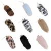 Key Holders Animal Tails Keychain Backpack Pompom Pendants Fashion Plush Tail Keyring  Women Girls