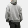 Fear of God Essentials Nylon Fleece Hoodie Dark Heather Oatmeal/Ink Men Tops Grey 202SP244313F