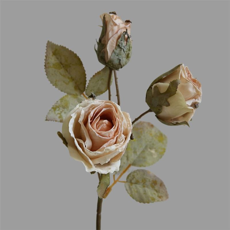 Vintage Styles Rose BouquetRose Flower Props Beautifully Crafted Fakes Flower Ornament Realistic Flower for Indoor Decor