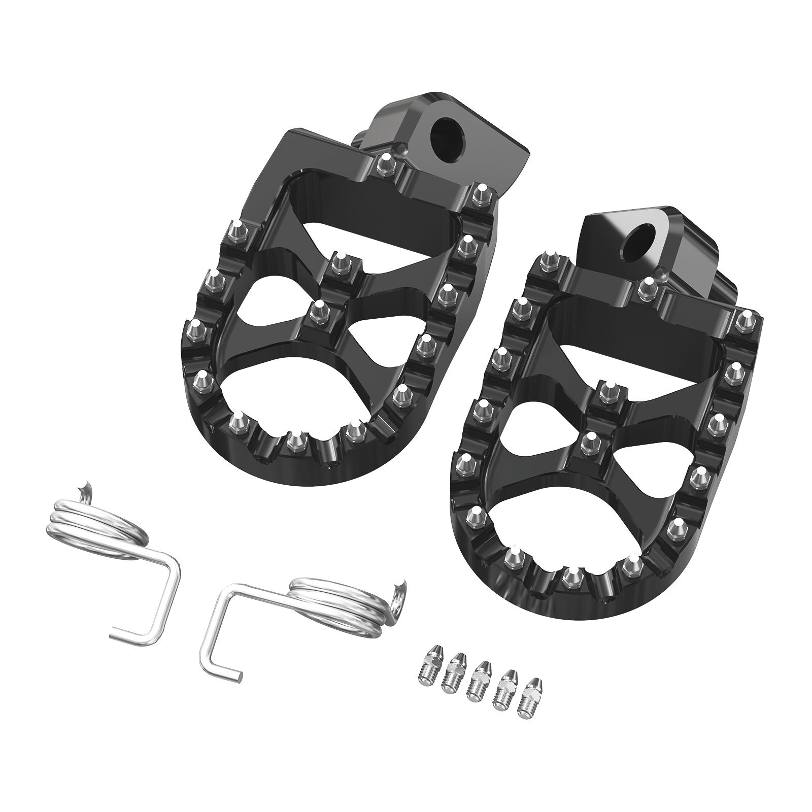

For KTM 1998-2016 EXC 300 EXC 250 EXCF 350 EXC 450 Foot Pegs Footrests SX 125 SXF 250 SXF 450 1998-2015 XCW 300 XCF-W 2006-2016 чорний