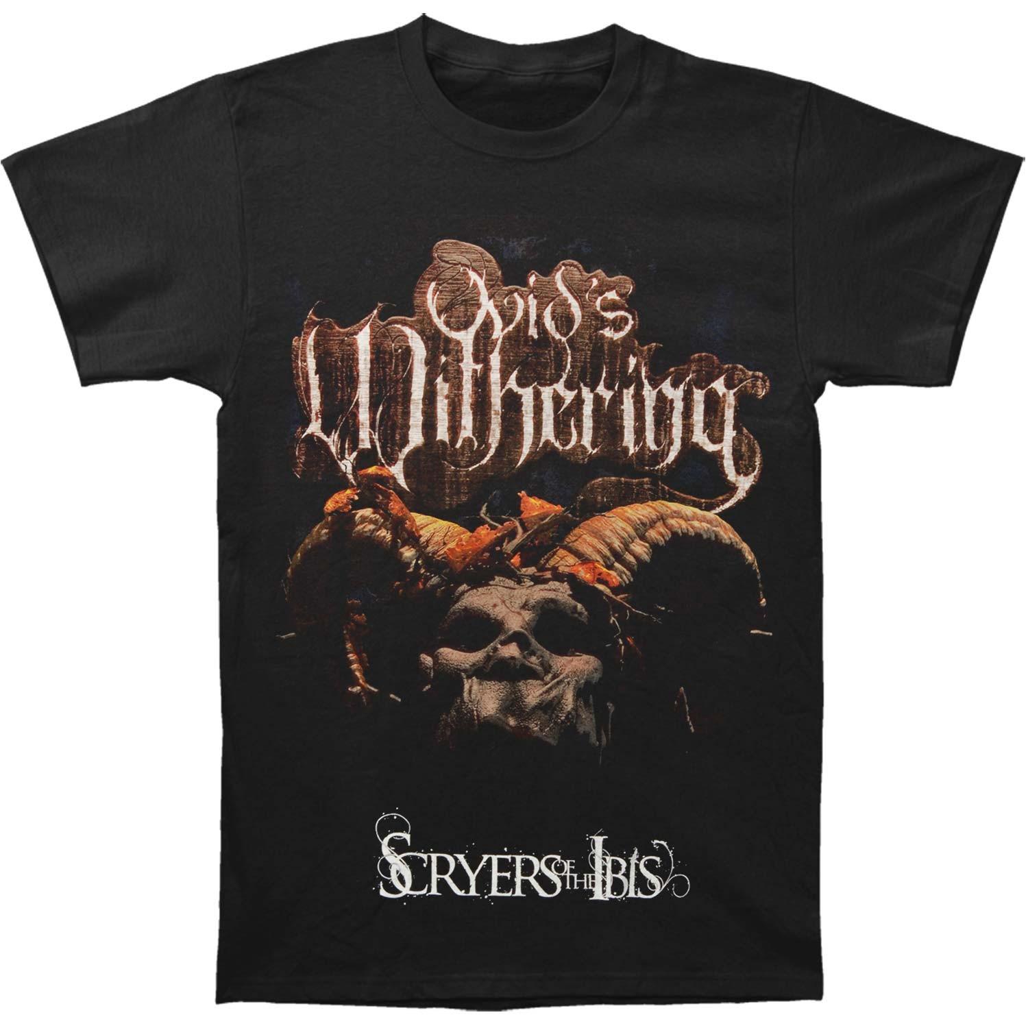 Men s Ovid s Withering Scryers Of The Ibis LP Cover T-shirt Small Black S
