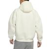 Jordan Spliced Sherpa Fleece Hoodie Jacket Men Outerwear Light-Ivory DQ0385-110