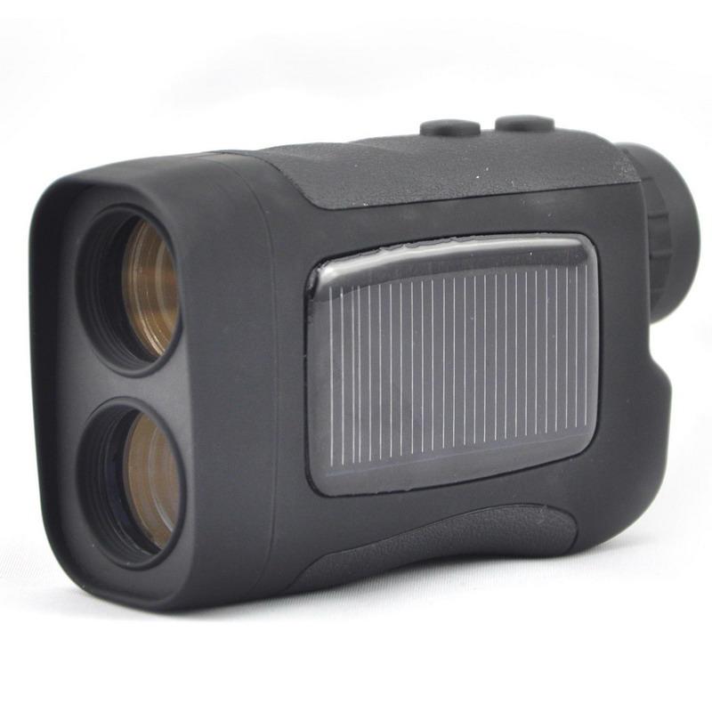 Visionking Solar Energy 6x25 Laser Hunting Rangefinder Portable FMC 600m Distance Meter Outdoor Golf LCD Roof Optics Monoculars