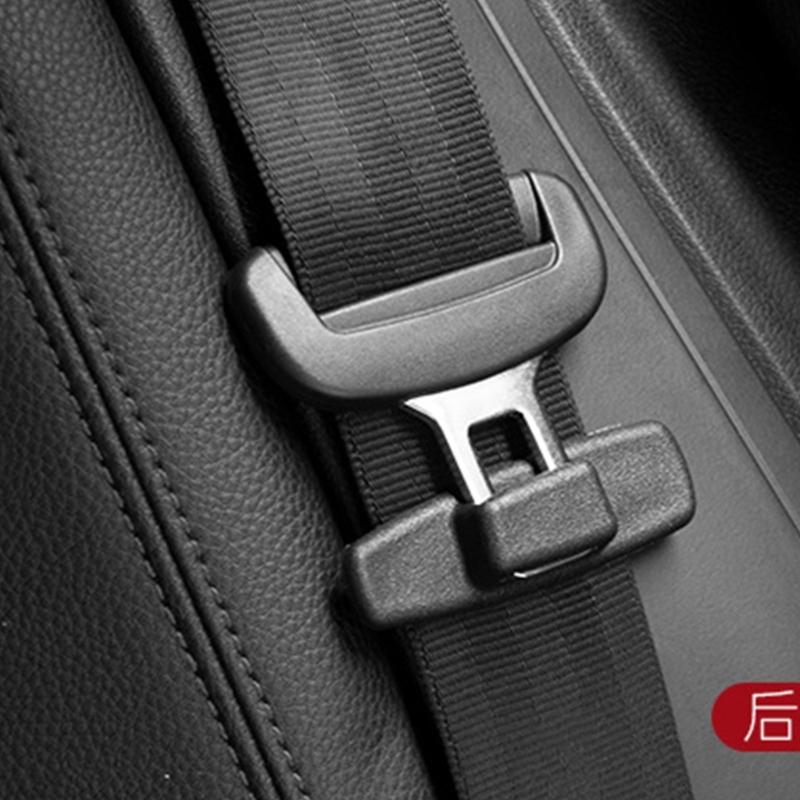2Pcs Seat Belt Stop Button Prevent Belt Buckle from SlidingDown TheBelt Seat Belt Stopper SpacingLimit Buckle Clip