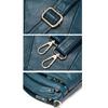 Multi-Pocket Genuine Leather Crossbody Bag for Women
