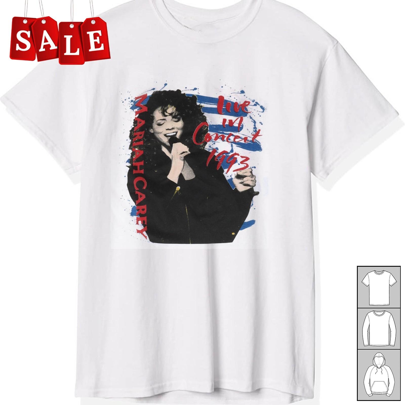 New Vintage Mariah Carey 1993 Gift For Fans Unisex S-5XL Shirt CA690 S