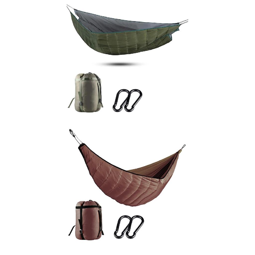Outdoor Portable Hammock Camping Winter Cold Weather Warm Under Cold-Resistant For Camping HIking Travel Warm Blanket Sleep Bag