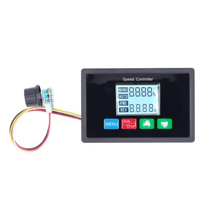 Régulateur de Vitesse Moteur CC Contrôleur LCD Intégré Minuterie Régulateur de Vitesse Moteur DC10‑55V