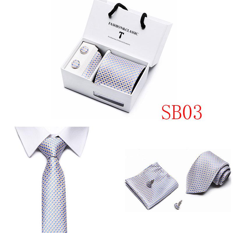 Men's 5-Piece Tie Gift Box: Formal & Wedding Attire